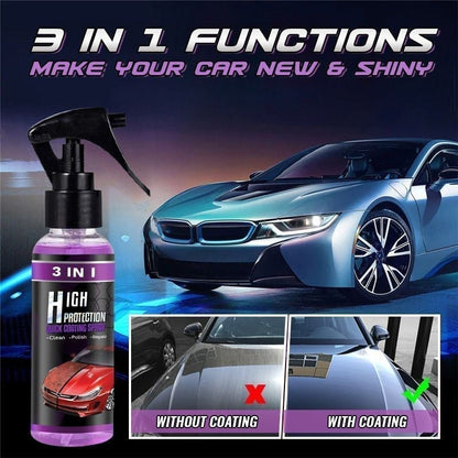 😍 (Köp 2 Få 1 gratis) 😍 - 🚗3-IN-1 bilbeläggningsspray