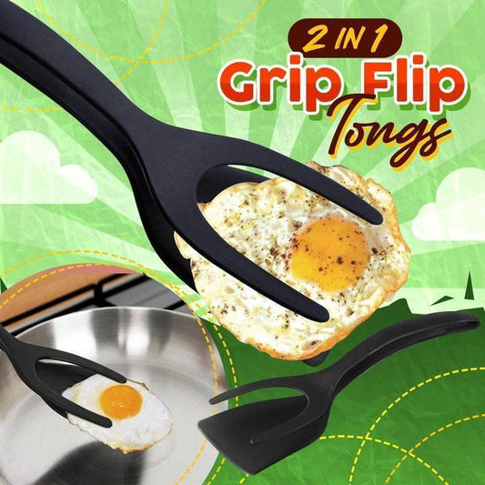 🍳2 i 1 grepp vändtång (köp mer spara mer✨)